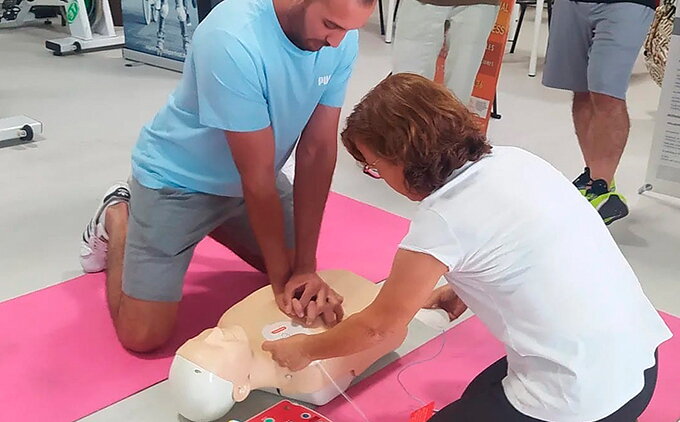 Curso de RCP y desa