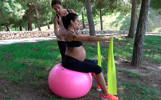 Prescriptor de ejercicio y entrenamiento para embarazadas