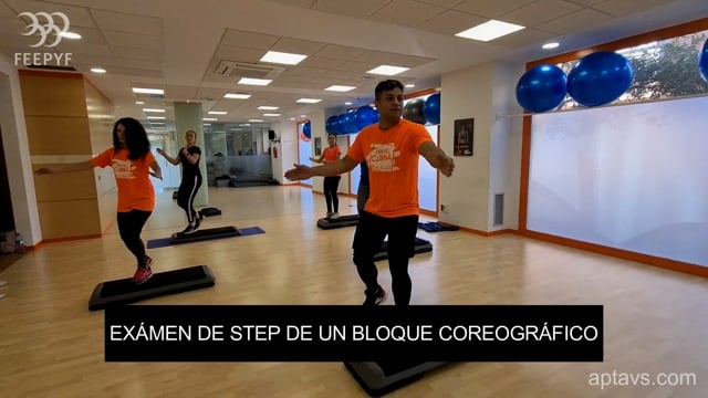 Examen de STEP de un bloque coreográfico