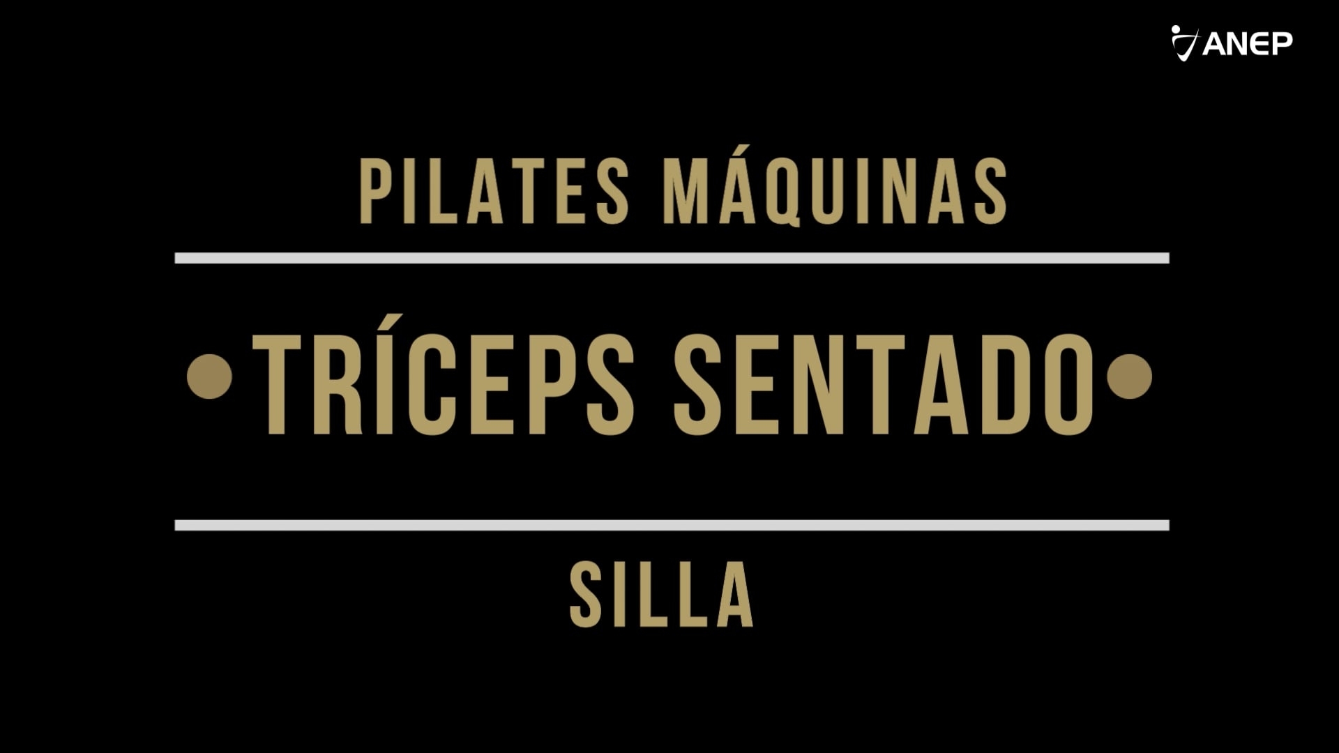 Tríceps Sentado en Silla