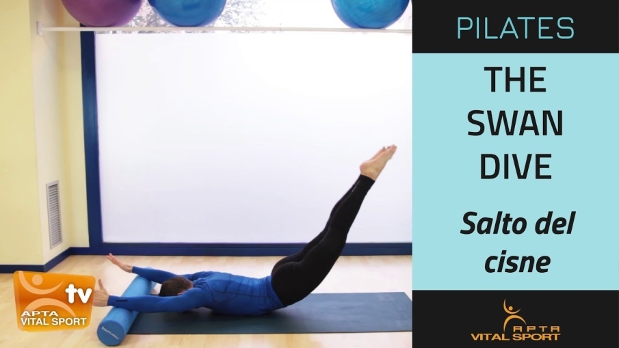 Cómo se hace el salto del cisne o swan dive de Pilates