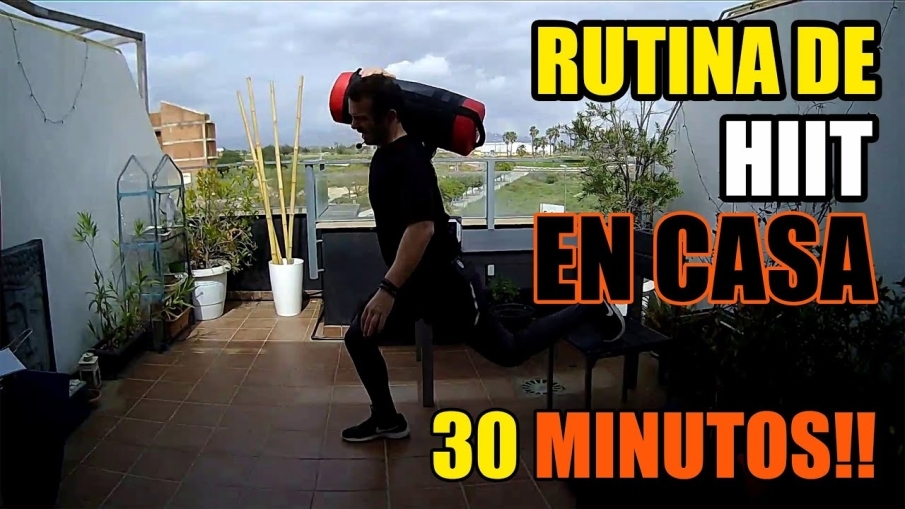Rutina de HIIT en casa