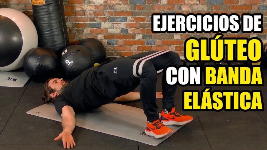 Ejercicios con bandas elásticas para glúteo