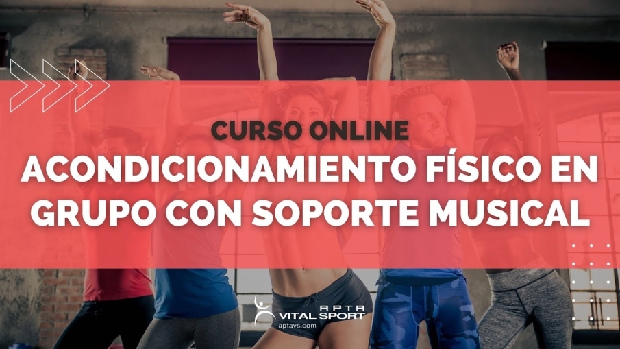 Curso de acondicionamiento físico con música para proceso de acreditación