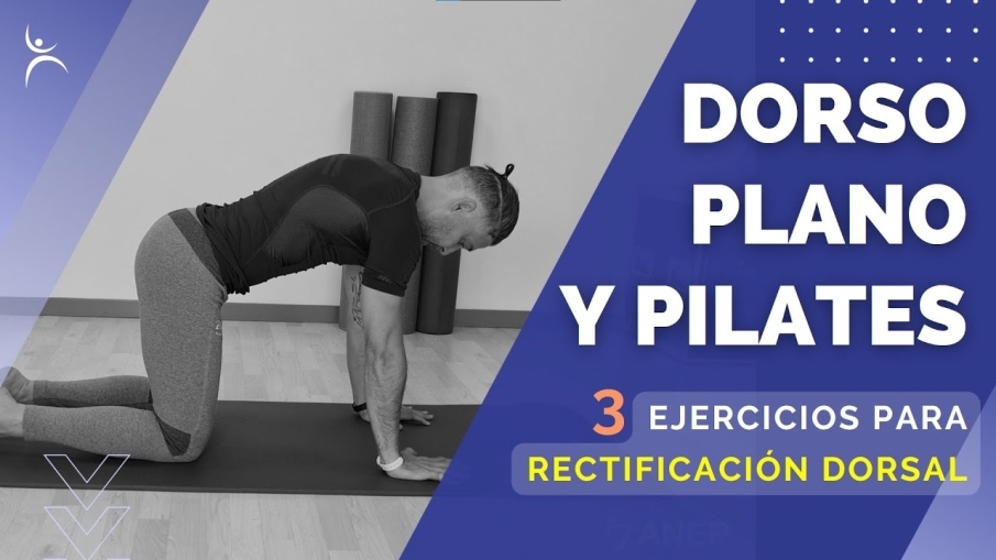 Ejercicios de Pilates para dorso plano y rectificación dorsal