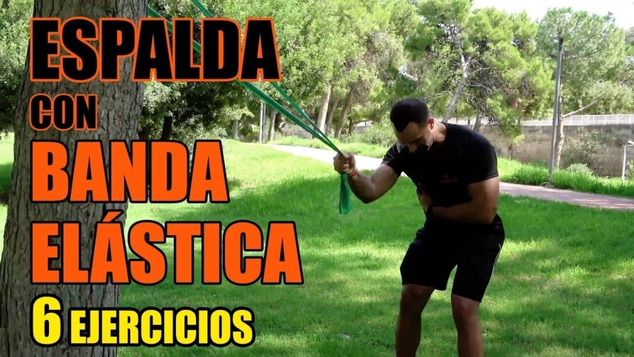 Ejercicios para espalda con banda elástica