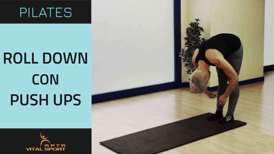 Ejercicios de Pilates en bipedestación