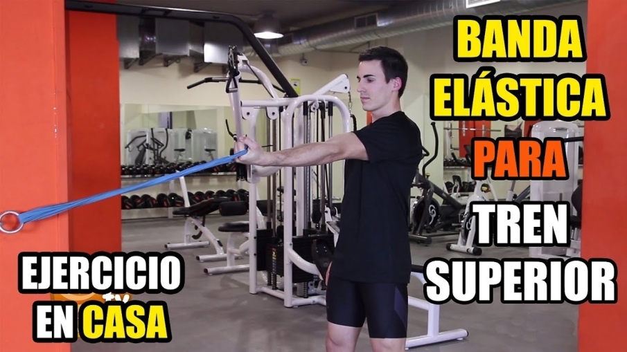 Ejercicios para tren superior con banda elástica