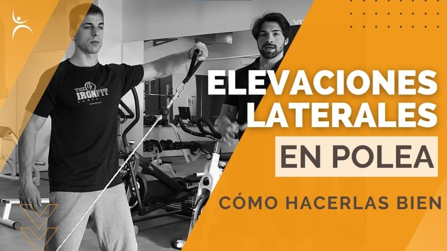 Cómo hacer elevaciones laterales a una mano en polea baja