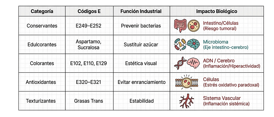 reducción del consumo de alimentos ultraprocesados