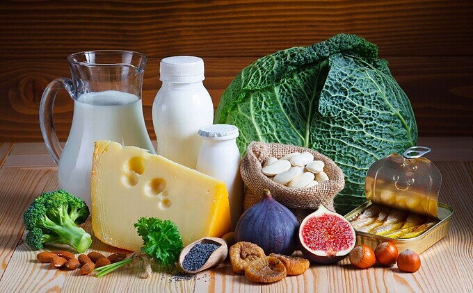 Alimentos ricos en calcio
