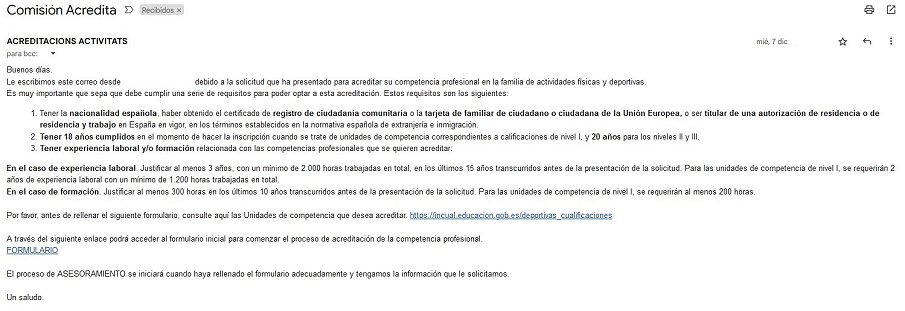 Recepción de formulario