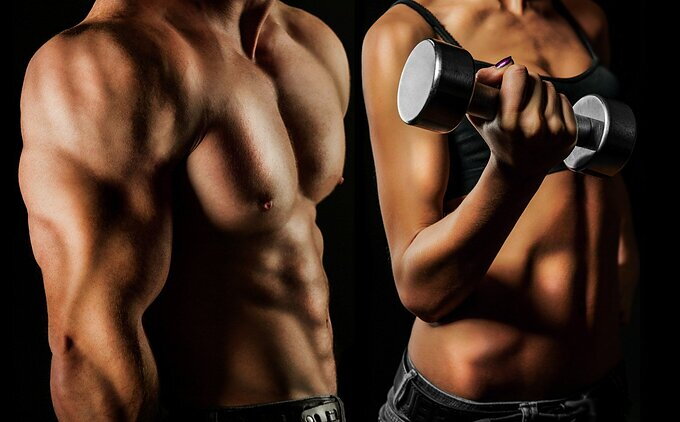 Diferencia entre tonificar y ganar masa muscular 