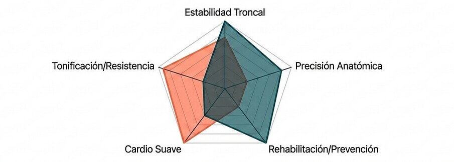 beneficios de las dos disciplinas y conseguir un trabajo físico más completo