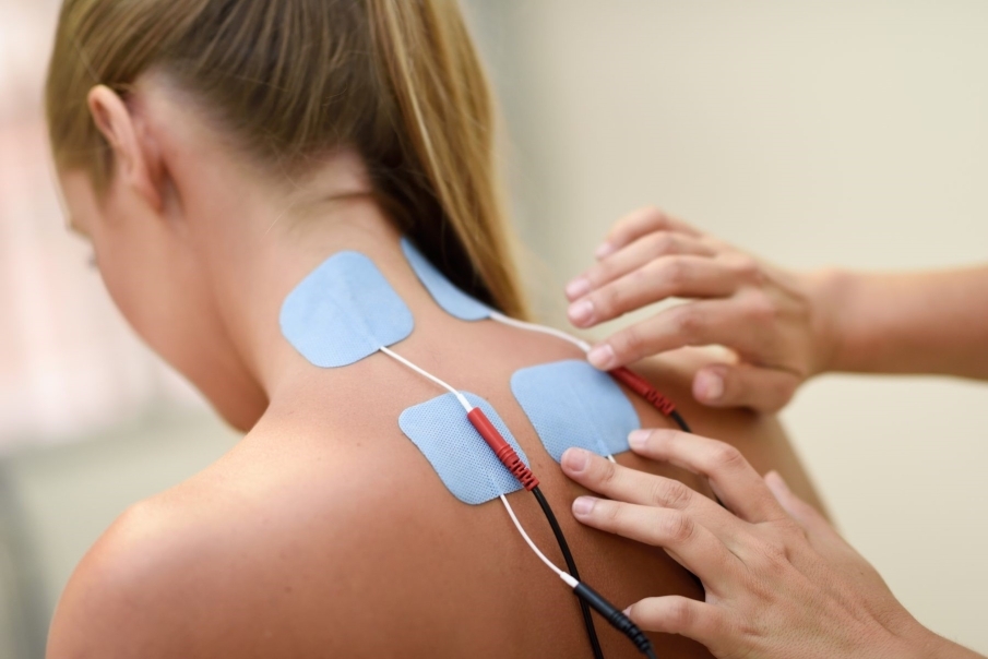 ¿Dónde se colocan los parches de electroestimulación?