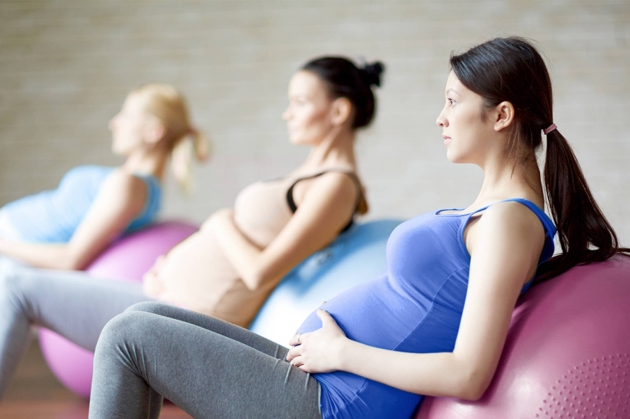 El auge de las clases de yoga para embarazadas