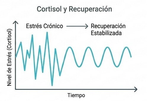 Regulación del cortisol y del síndrome premenstrual