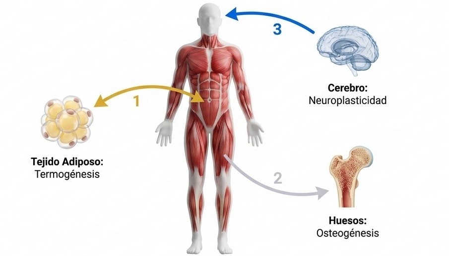 Funciones y beneficios de la irisina