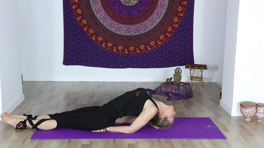 Matsyasana o Postura del Pez