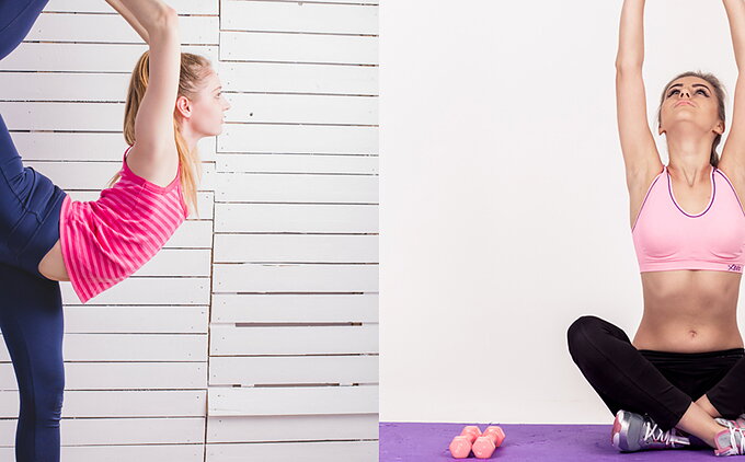 ¿que practico, Yoga o Pilates?