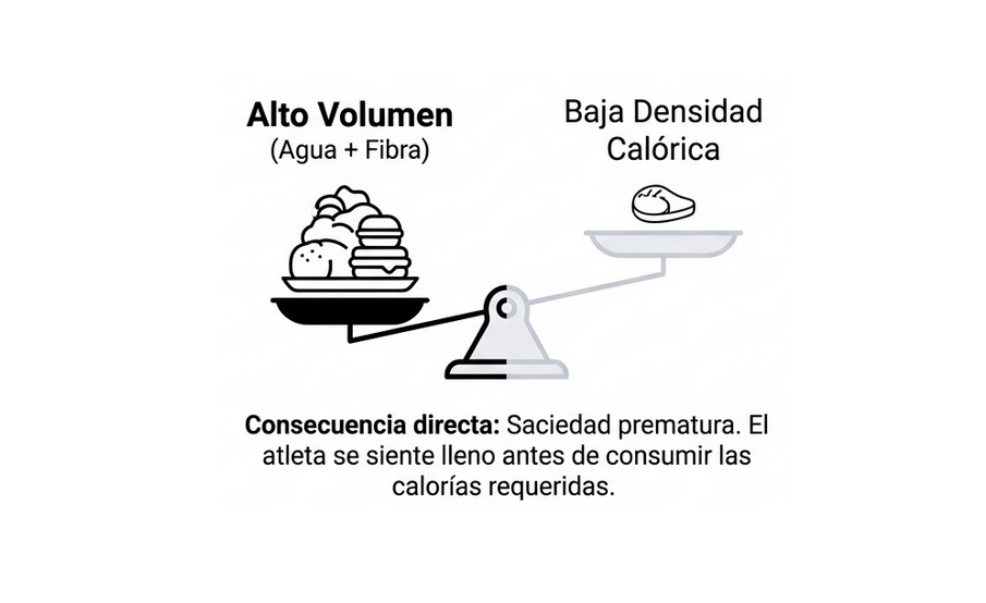 Riesgo 1: Saciedad prematura y RED-S