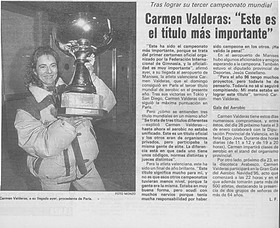 Carmen Valderas en medios gráficos - 023