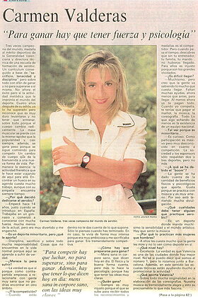 Carmen Valderas en medios gráficos - 033