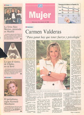 Carmen Valderas en medios gráficos - 034 3