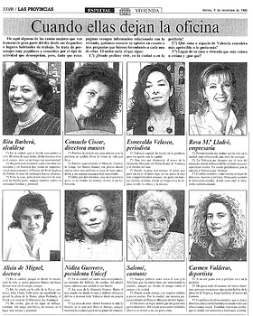 Carmen Valderas en medios gráficos - 080