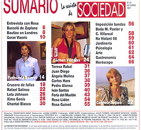 Carmen Valderas en medios gráficos - 124