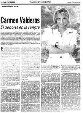 Carmen Valderas en medios gráficos - 153 a