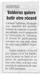 Carmen Valderas en medios gráficos - 200