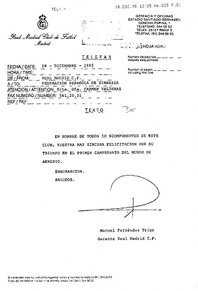 Reconocimiento a Carmen Valderas: Real Madrid Club de Fútbol